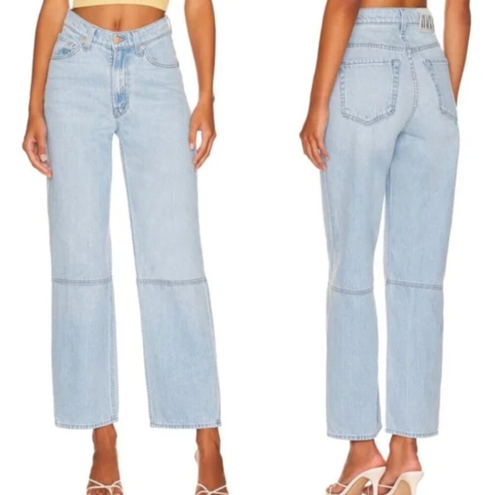 Snacks by Mother Double Stack Seamed Ankle Jeans in Just a Nibble Wash 27